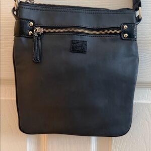 Victoria's Secret Sleek Black Shoulder / Crossbody Bag